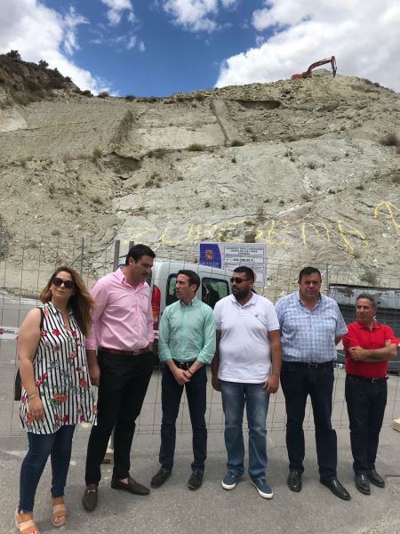 Diputación pone fin a los desprendimientos del 'Cerro de las Lomas' de Zurgena