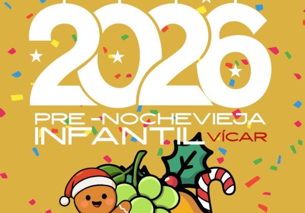 Los pequeños de Vícar protagonizarán una Pre-Nochevieja muy especial junto a sus personajes favoritos de animación
