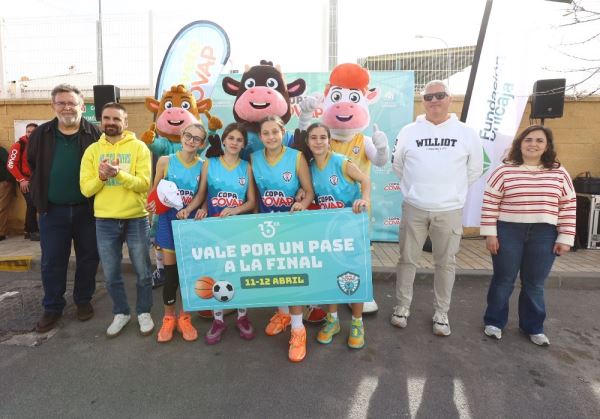 Huércal de Almería da a conocer a los cinco equipos finalistas de la provincia de la 13ª Copa COVAP y pone el foco en los efectos de las pantallas en la alimentación infantil