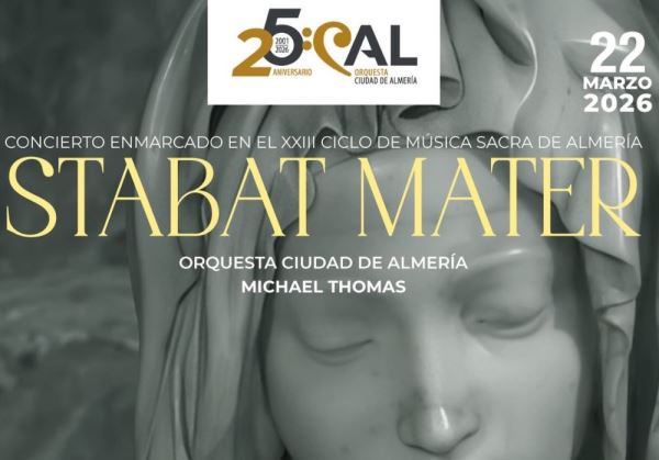 La Orquesta Ciudad de Almería llevará su ‘Stabat Mater’ a la Catedral en la matinal del próximo domingo