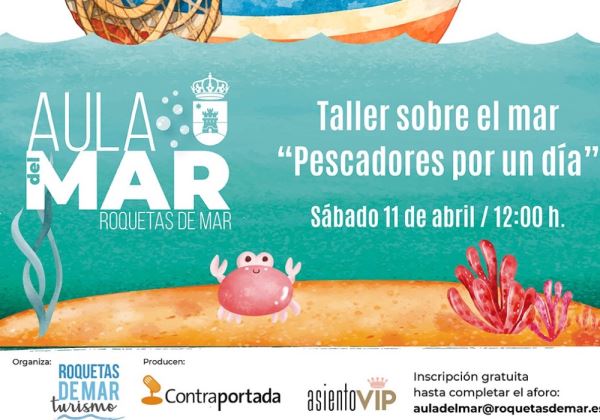 El Aula del Mar celebrará la primavera con 12 actividades creativas y familiares, con cuentasábados, visitas, música y talleres, todos los sábados entre abril y junio