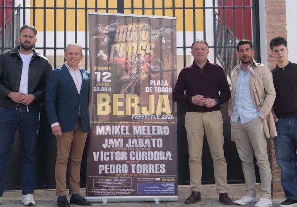 La Plaza de Toros de Berja acoge un espectáculo de motocross freestyle el 12 de junio