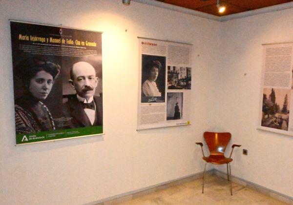 La exposición ‘María Lejárraga y Manuel de Falla: Cita en Granada’ se puede visitar en el Castillo de Santa Ana