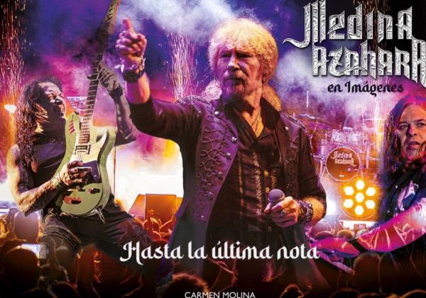 Coincidiendo con su gira de despedida, Medina Azahara publica el libro oficial: `Medina Azahara en Imágenes. Hasta la última nota´