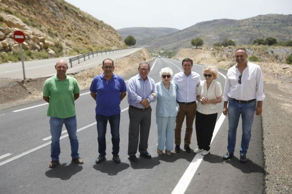 Felix disfruta de nuevo acceso tras la eliminación de 500 metros de curvas por parte de Diputación