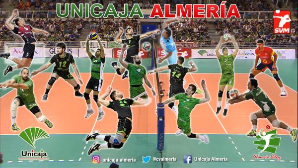 Unicaja Almería de Voleibol inicia la pretemporada con un equipo con mucho acento español