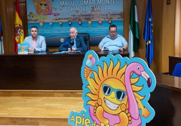 Malú, Omar Montes y Shinova actuarán este verano en el programa ‘A pie de calle’ de Roquetas