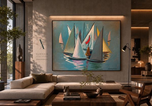 VIDAAUSTERA lanza 'Almería Interiorismo', una plataforma pionera que fusiona diseño, arte real y certificación digital en espacios habitables