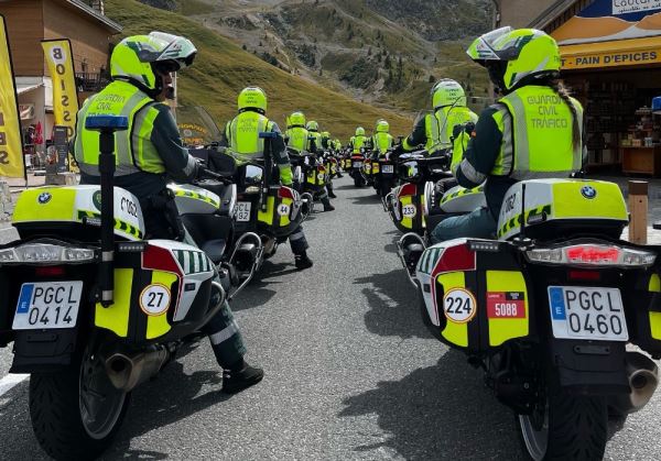 La Unidad de Movilidad y Seguridad de la Guardia Civil “Dámaso Guillén” para la Vuelta Ciclista a España 2026 recorre las carreteras de Almería