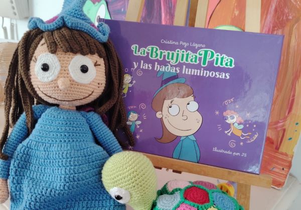 Cristina Pozo Lázaro autora de ``La brujita Pita y las hadas luminosas``