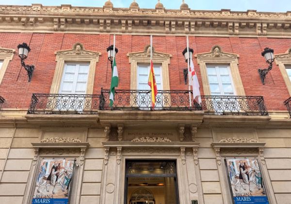 La Diputación de Almería se suma al luto oficial de tres días por el accidente ferroviario de Toledo
