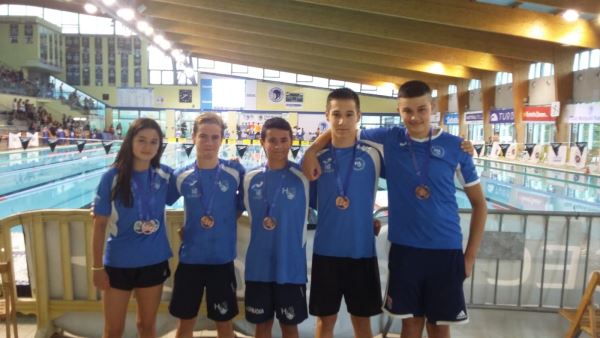 Los alevines del club H2O El Ejido brillan con luz propia en el Campeonato de España de Verano