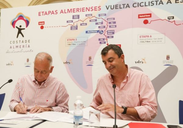 La provincia de Almería recorrerá el mundo de la mano de 'La Vuelta 2018'