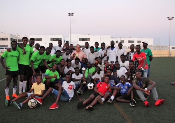 Las Salinas de Roquetas de Mar albergó la Copa de los Jóvenes Africanos de Almería
