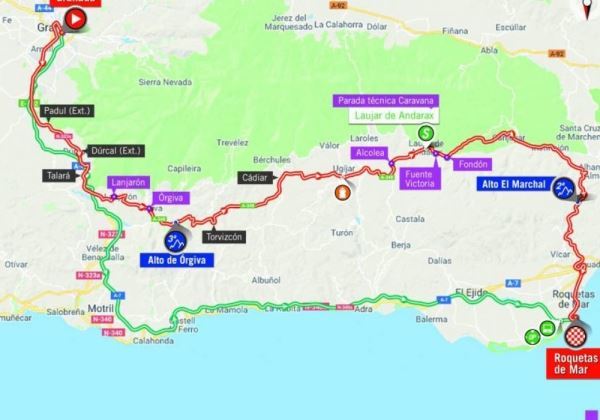La provincia de Almería se convierte mañana en escaparate mundial con 'La Vuelta 18'