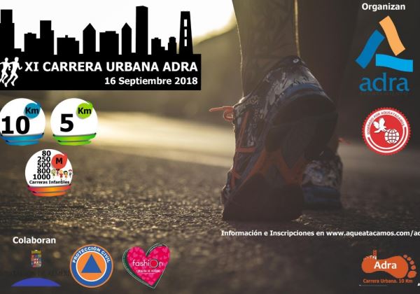 La XI Carrera Urbana 'Ciudad de Adra' será el próximo 16 de septiembre