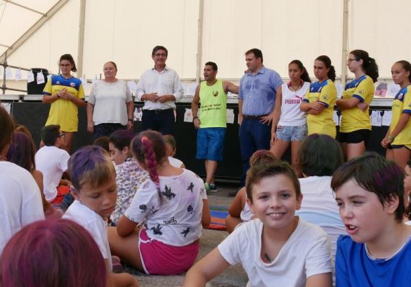 La Escuela de Verano de Baloncesto de Adra se despide hasta el año que viene