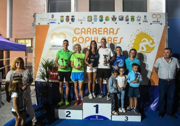 Más de 270 participantes participan en Tíjola en una nueva prueba del Circuito de Carreras Populares