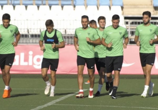 La UD Almería realiza hoy el último entrenamiento y viaja a Pamplona en busca del primer triunfo