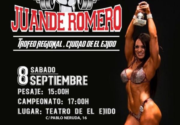 El Ejido, sede del Trofeo Regional de Culturismo con cerca de una treintena de participantes de toda Andalucía