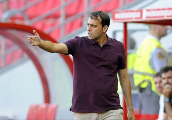 El entrenador de la UD Almería califica el partido de su equipo de bastante completo