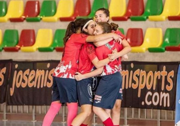 Importante victoria del equipo femenino de fútbol sala del CD El Ejido ante el Atlético Huelin