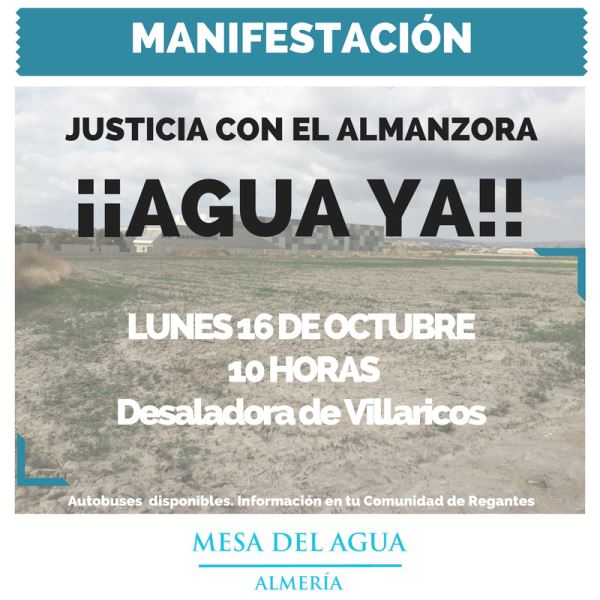 La falta de agua para riego ponen en jaque las explotaciones agrarias del levante