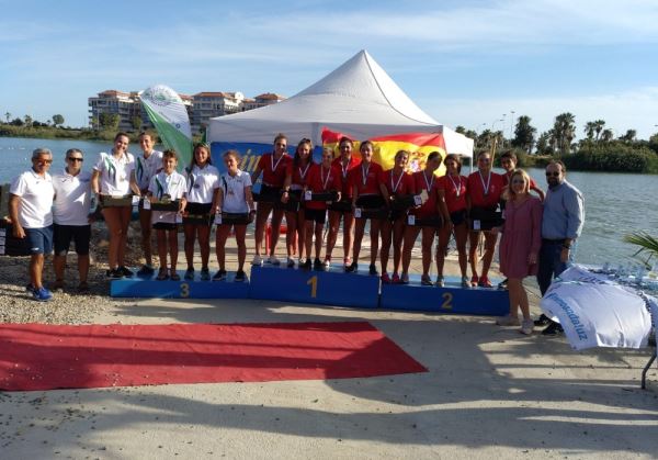 Triunfo sevillano en los campeonatos de Andalucía de Yolas y Velocidad de El Ejido