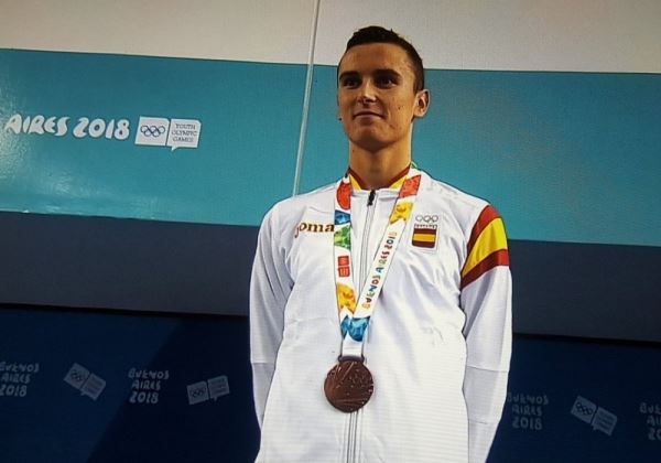 Manuel Martos, medalla de bronce en los Juegos Olímpicos de la Juventud