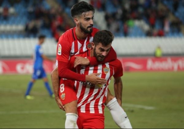 La UD Almería vence 3-1 al Reus y pasa a los dieciseisavos de la Copa del Rey