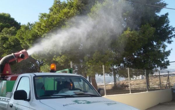 Adra trabaja en prevenir la aparición de la oruga procesionaria