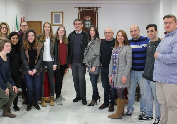 Estudiantes alemanes tendrán una experiencia profesional en Adra con el proyecto Erasmus + K1