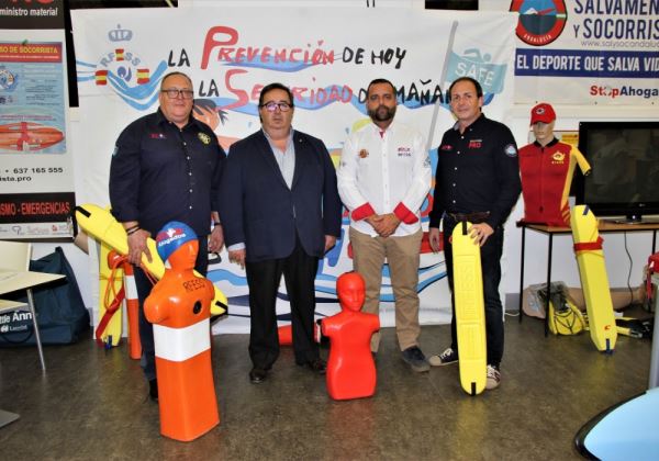 Se presenta el I Trofeo Ciudad de Roquetas de Salvamento y Socorrismo