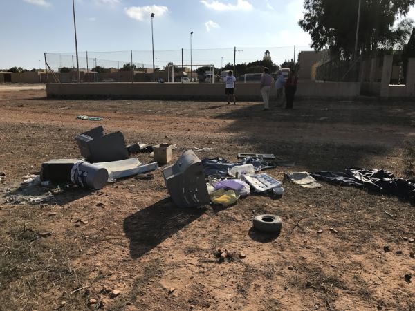 El PSOE denuncia el estado de abandono y aislamiento que sufre el barrio de El Solanillo