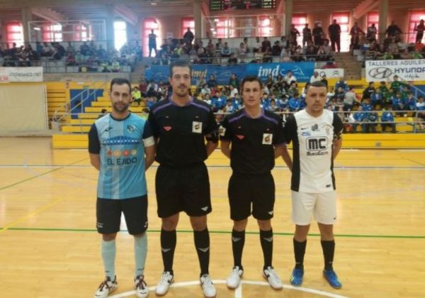 El masculino de fútbol sala del CD El Ejido concede su primera derrota