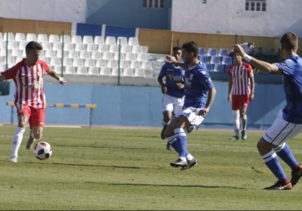 El Almería B cae 4-0 frente al Melilla en el Álvarez Claro