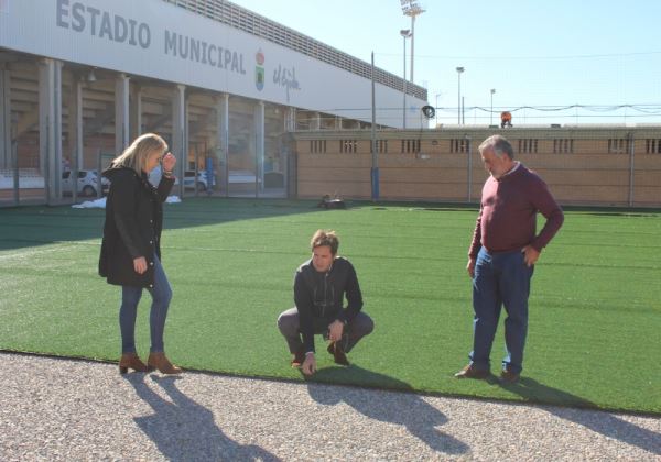 El Ayuntamiento de El Ejido trabaja en la mejora de espacios deportivos como pabellones, el estadio de Santo Domingo y pistas