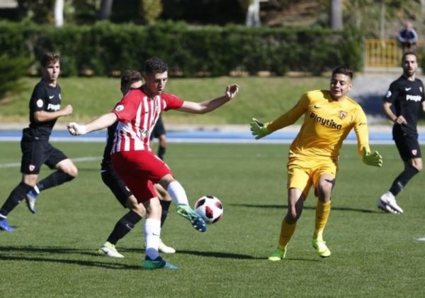 Contundente derrota de la UD Almería B ante el Sevilla Atlético