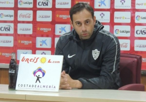 El entrenador de la UD Almería está convencido de que su equipo hará un buen partido frente al Villareal