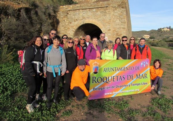 La ruta de la minería de Bédar pone fin al Programa de Actividades en la Naturaleza de 2018 de Roquetas