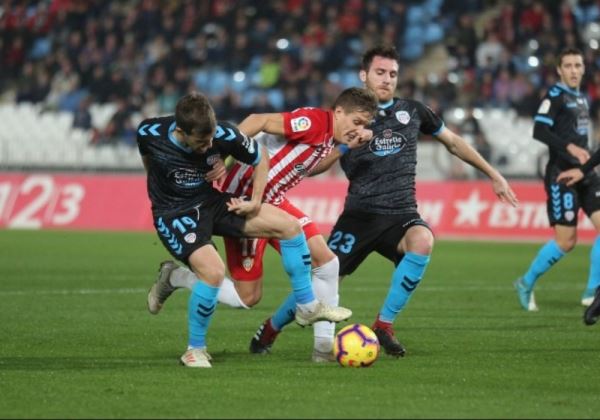 La UD Almería no logra pasar del empate ante el Lugo en casa