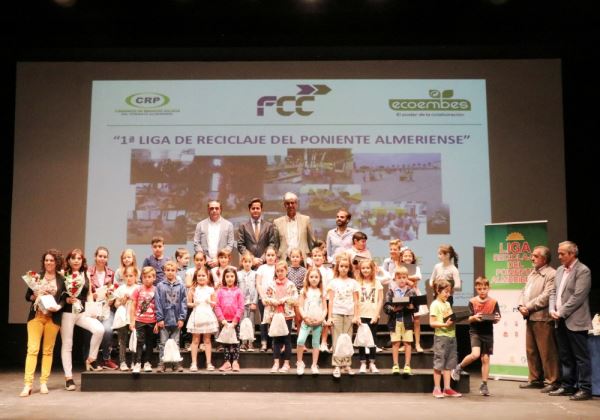 En marcha la segunda edición de la Liga de Reciclaje del Poniente almeriense con tres centros educativos más