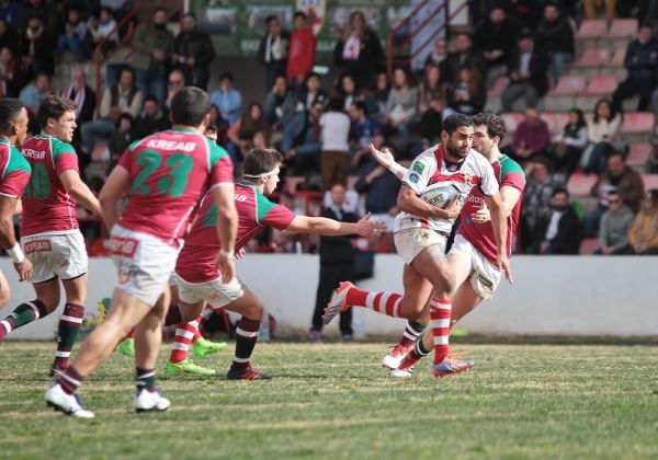 Imponente remontada de Unión Rugby Almería ante Sanitas Alcobendas B para acabar ganando