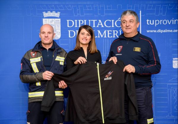 Bomberos del Levante y Diputación se alían para afianzar la Ruta MTB y la Carrera Popular en Turre