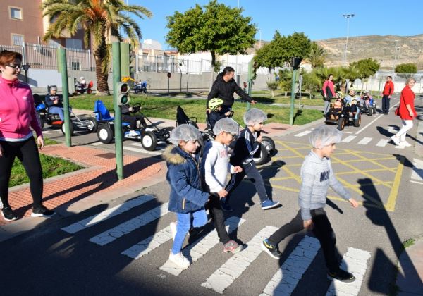 El CEIP Blas Infante, cuarto centro en completar la décimo tercera edición del proyecto Educación Vial de Vícar