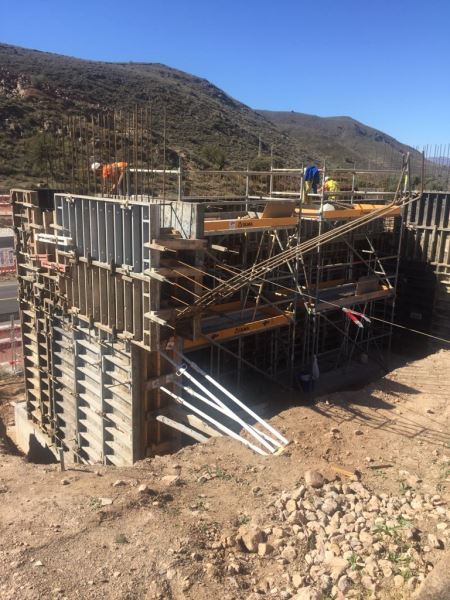 Arranca la construcción del paso elevado en kilómetro 7 de la A-358, entre Berja y Dalías