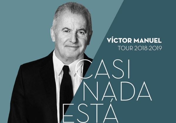 Víctor Manuel dará un concierto en Adra el 20 de abril