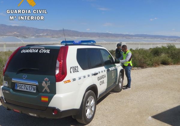 Un vecino de El Ejido es detenido por el robo con fuerza en un invernadero en La Mojonera