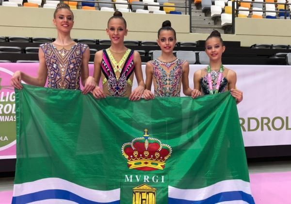 El club Rítmica El Ejido obtiene una medalla en el Nacional y un quinto puesto en la Liga Iberdrola