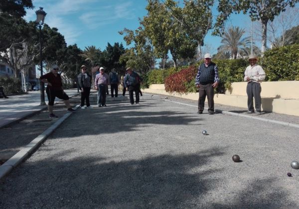 El parque del Olivo acogió el Torneo de Petanca de la XIII Olimpiada de Mayores